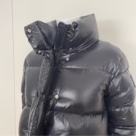 SAM NYC ZOE Puffer Down Coat In Jet Black - Picture 7 of 15